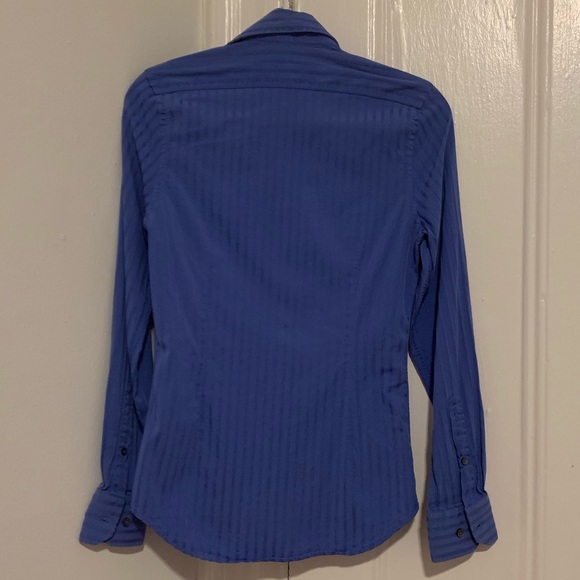 DONATED: Men’s Blue Dress Shirt - Picture 2 of 4